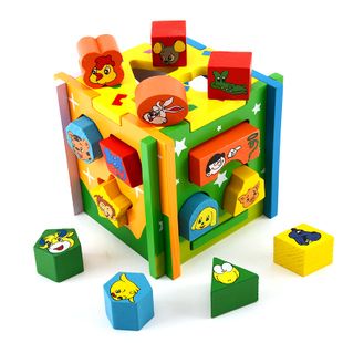 > 产品展示 > 智慧儿童智力形状配对盒婴儿积木玩具 3岁以下0宝宝益智
